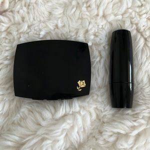 Lancome Blush Subtil Palette Mini and Lancome Color Design in Groupie (shimmer)